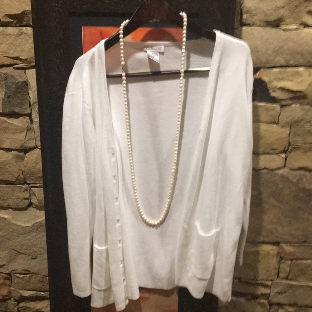 Talbots sweater cardigan